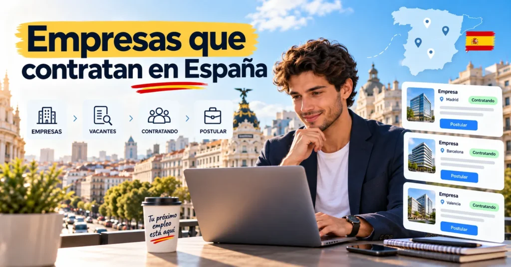 Empresas que contratan en España